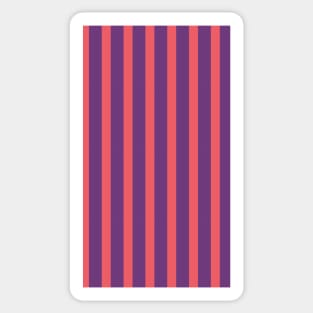 Addax | Pink and Purple Stripes Pattern Sticker